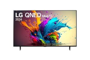 Smart TV 4K 65" LG QNED MiniLED 65QNED90T Processador α8 AI Painel 120Hz Quantum Dot Nanocell Dolby Vision Dolby Atmos FreeSync webOS 24