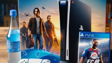 Console PS5 Slim 1 TB com Controle e EA FC 25