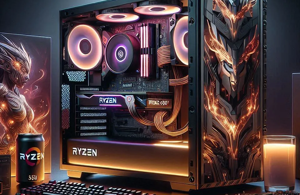 Monte seu PC: Ryzen 5 5500, RTX 3060, 16GB, 512GB SSD