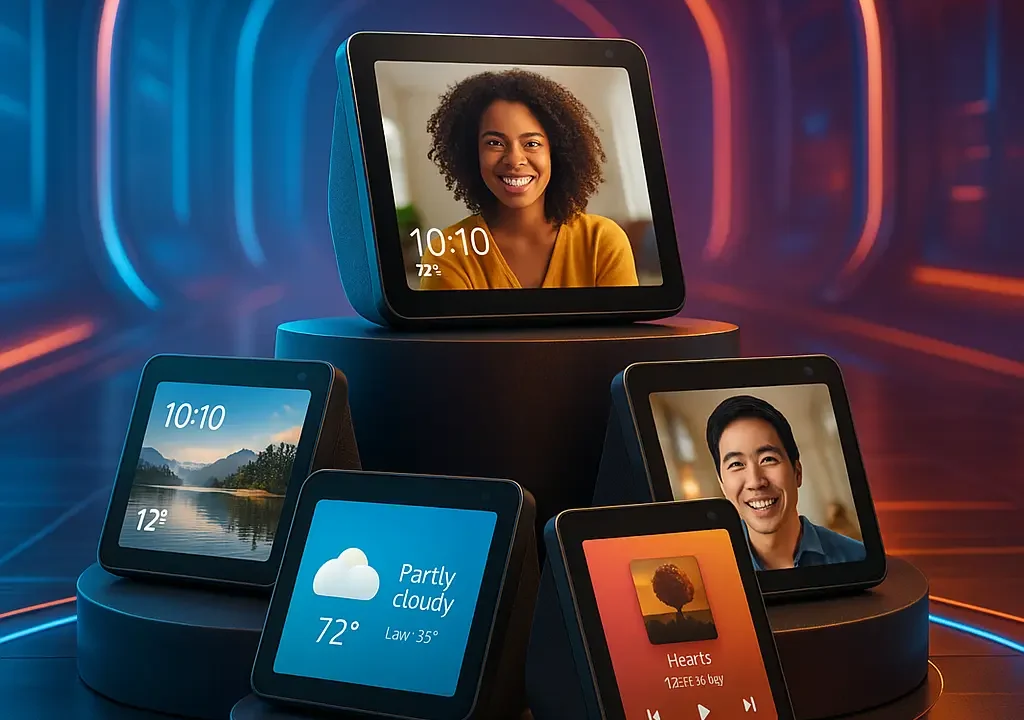 Os 5 Principais Modelos de novo echo show 8