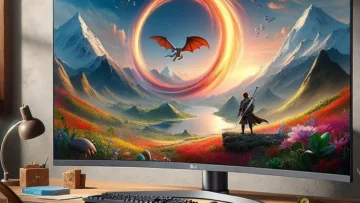 LG 34WP60C-B 34” UltraWide Curvo QHD com HDR e FreeSync