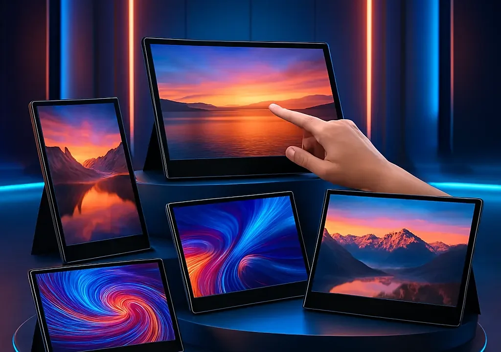 Cinco Melhores Modelos de monitor portátil touchscreen
