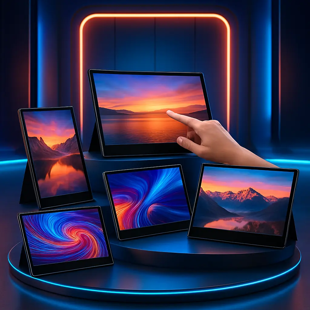 Cinco Melhores Modelos de monitor portátil touchscreen