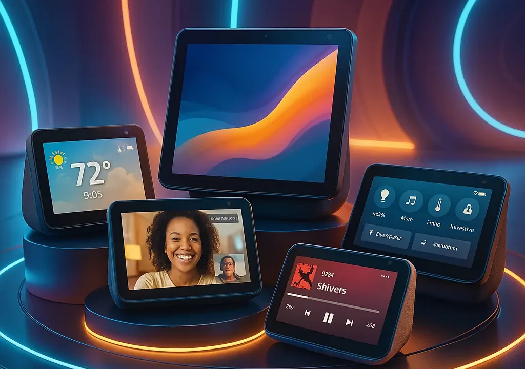 Cinco Melhores Modelos de novo echo show
