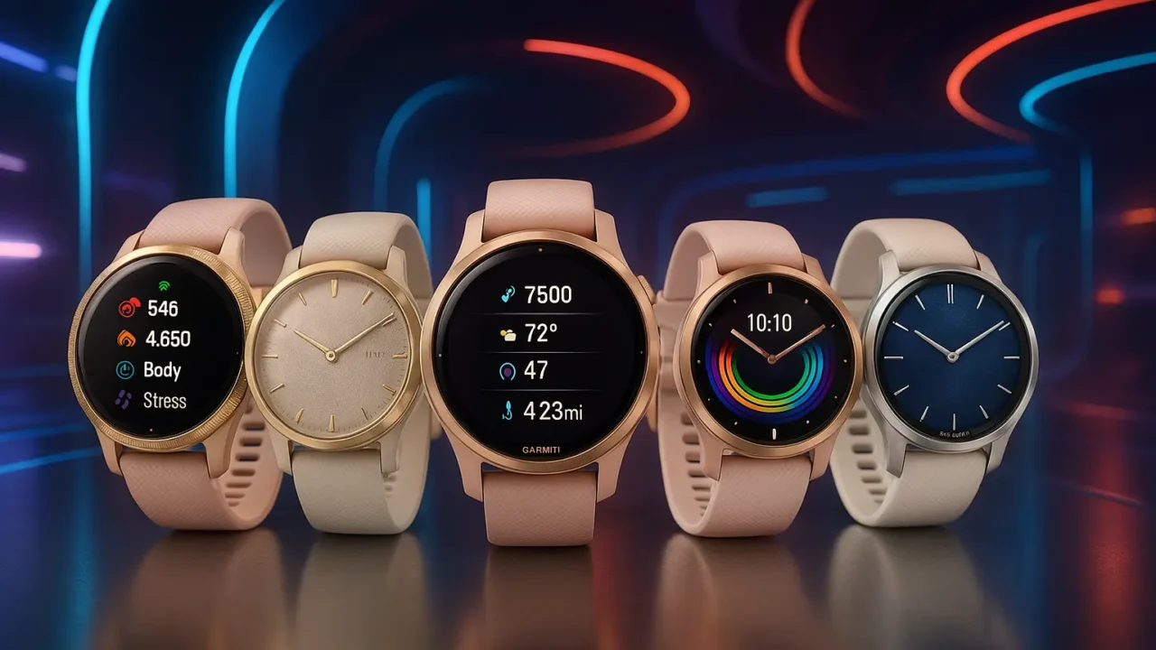 Cinco Principais Modelos de relogio feminino garmin