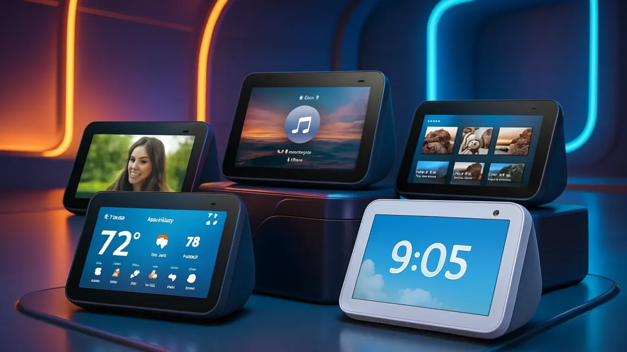 Os 5 Principais Modelos de novo echo show 5