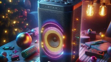 PHILIPS Party Speaker Bluetooth com Som Potente e Luzes LED