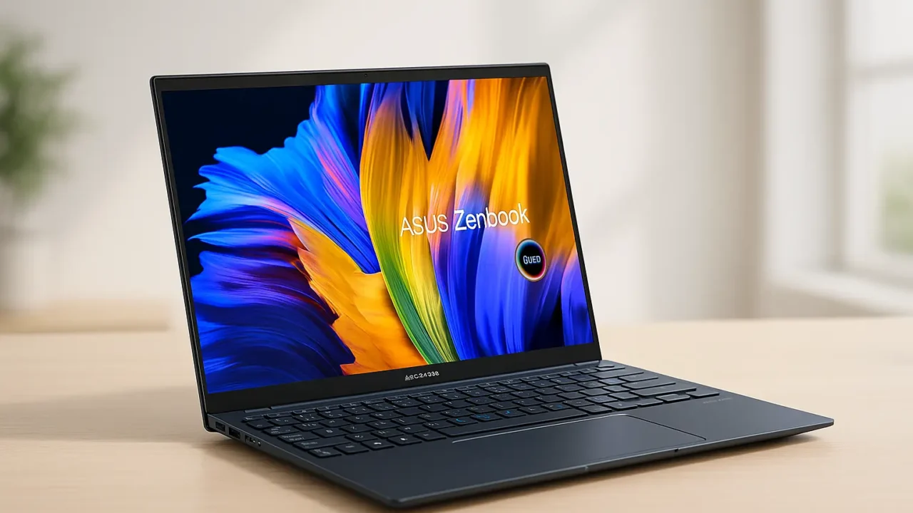 Top Cinco notebook Asus zenbook 14 OLED ux3405ma-qd483w ponder blue