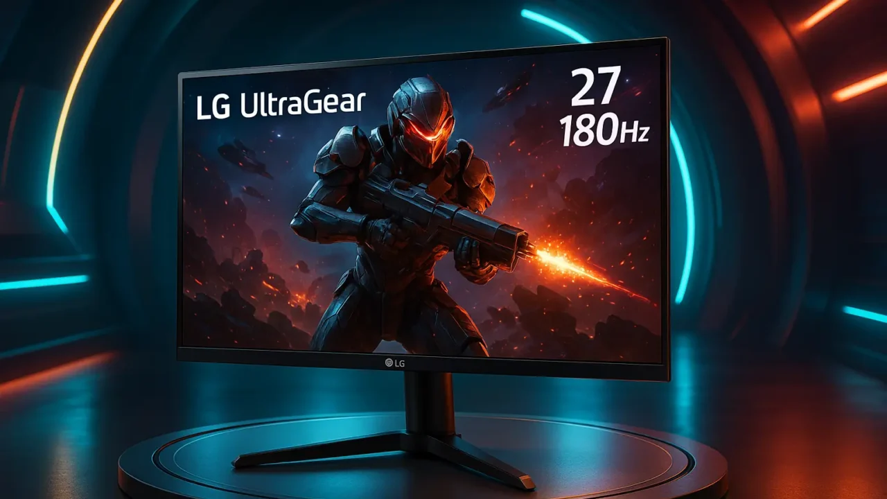 Principais Cinco monitor gamer LG ultragear 27 180hz