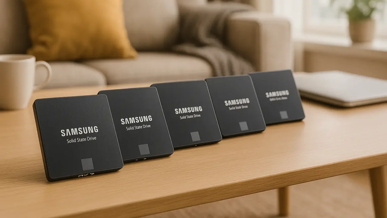 Principais 5 Samsung SSD 850 EVO