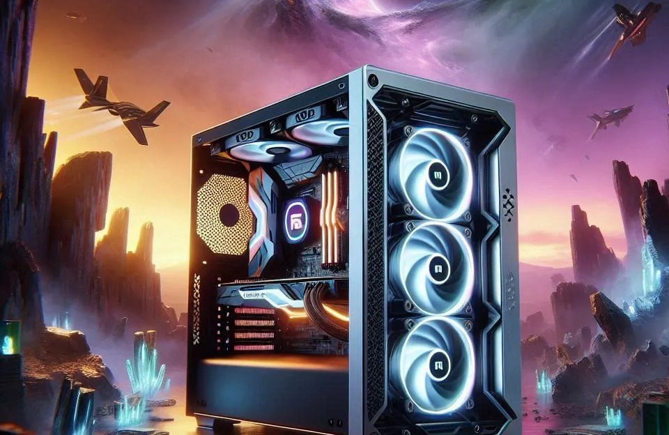 Monte seu PC: Ryzen 5 5600X, RX 6750 XT, 16GB, SSD 480GB