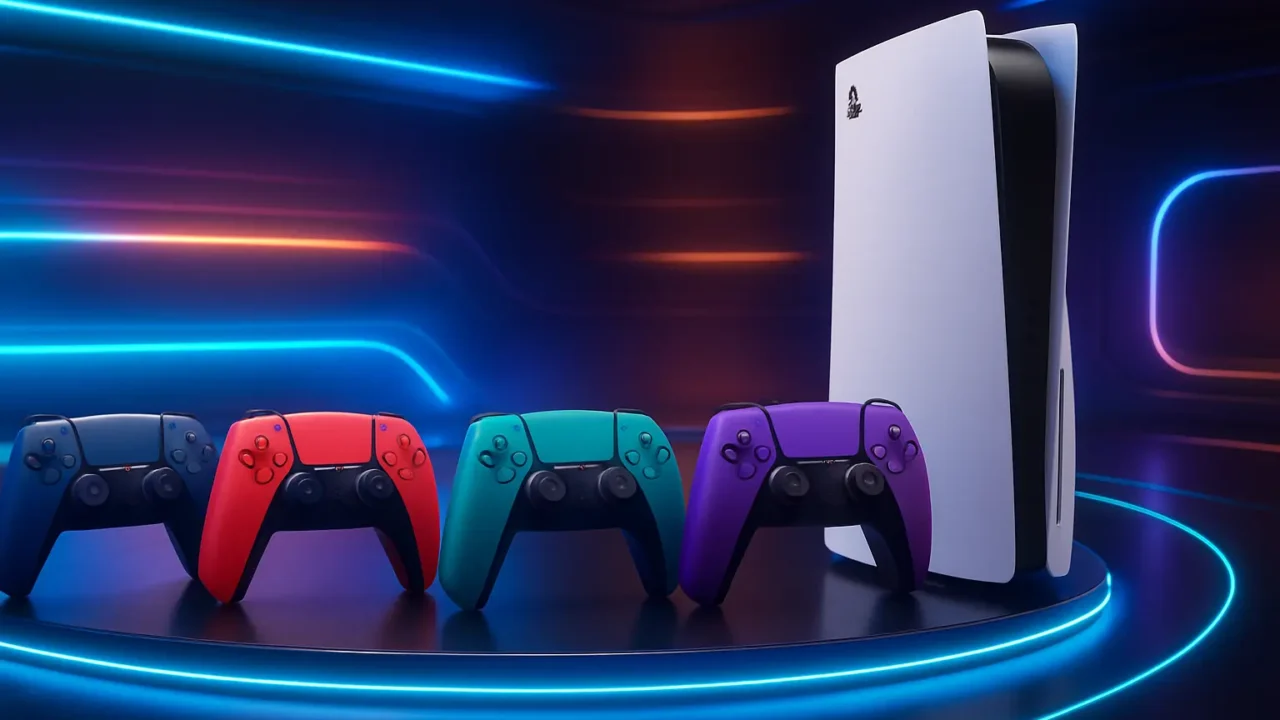 Cinco Principais Modelos de controle PS5 slim digital