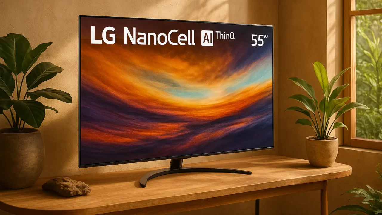 Top Cinco LG nanocell TV AI thinq 55