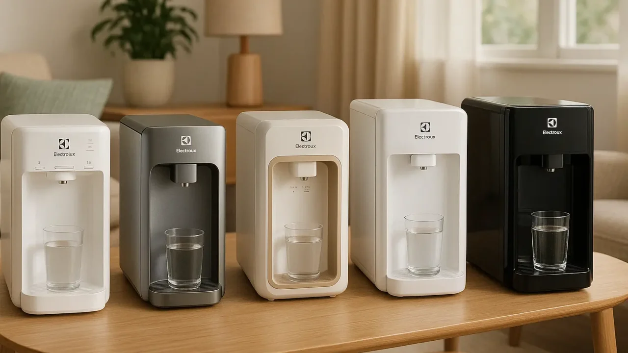 Cinco Principais Modelos de purificadores de água electrolux