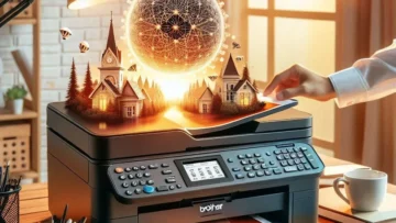 Multifuncional Brother Laser DCP1617NW Mono (A4) com Wi-Fi e Ethernet