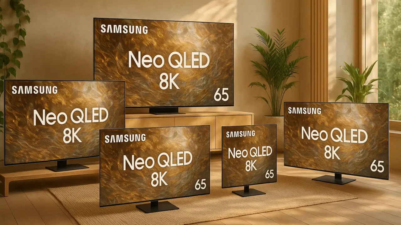 Os 5 Principais Modelos de smart TV Samsung NEO QLED 8k 65