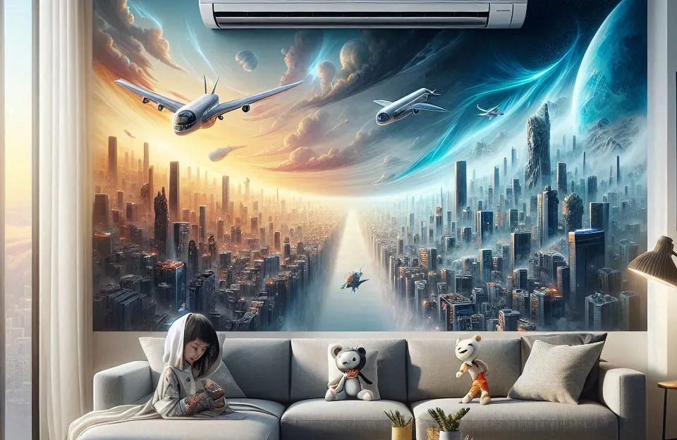 Ar Condicionado Split Hi Wall Inverter Gree G-Top Auto 9000 BTU/h Quente e Frio