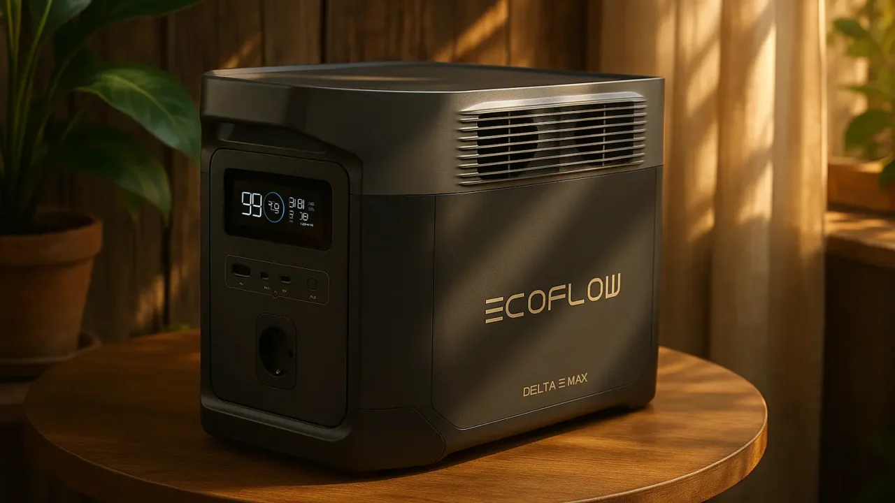Top Cinco estação de energia portátil delta 2 max da ecoflow