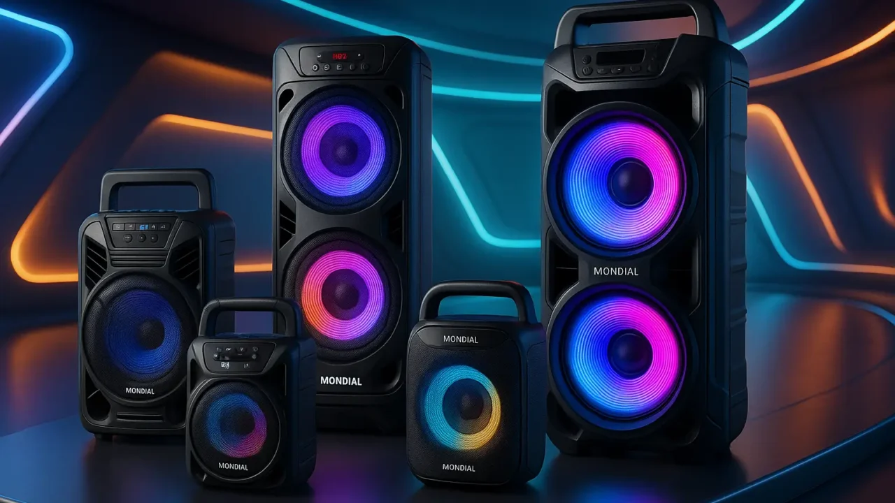 Cinco Principais Modelos de Caixa de som Mondial 100w