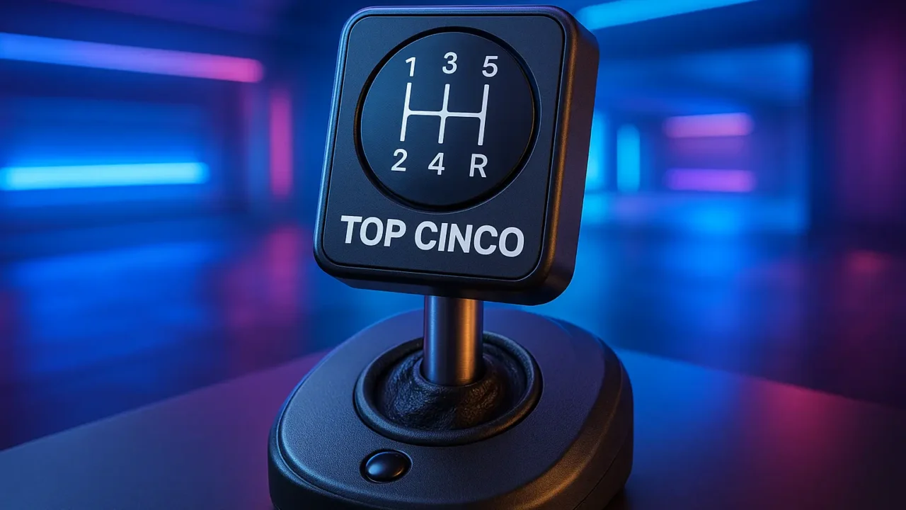 Top Cinco mod para câmbio logitech