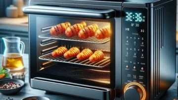Microondas Air Fryer Panasonic 30L com Grill e Convecção