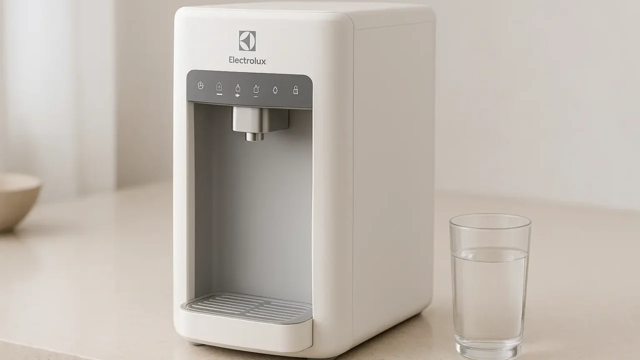 Principais Cinco purificador de água electrolux