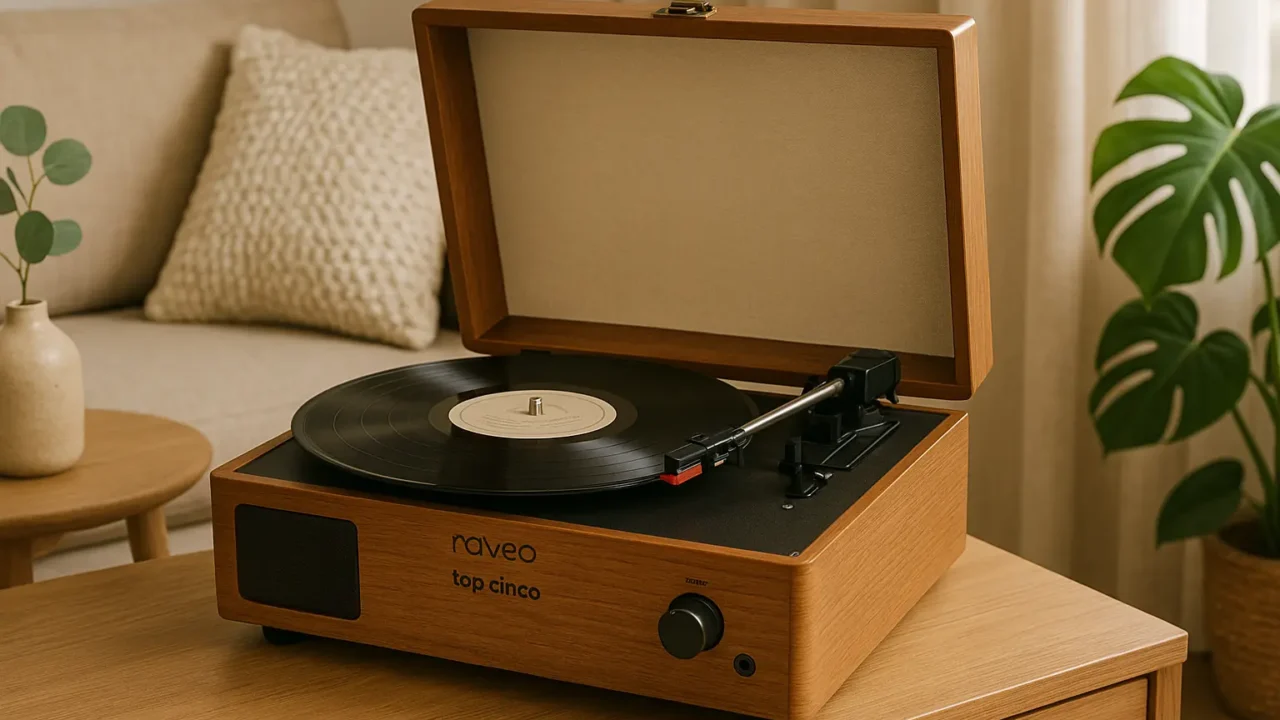 Top Cinco raveo vitrola