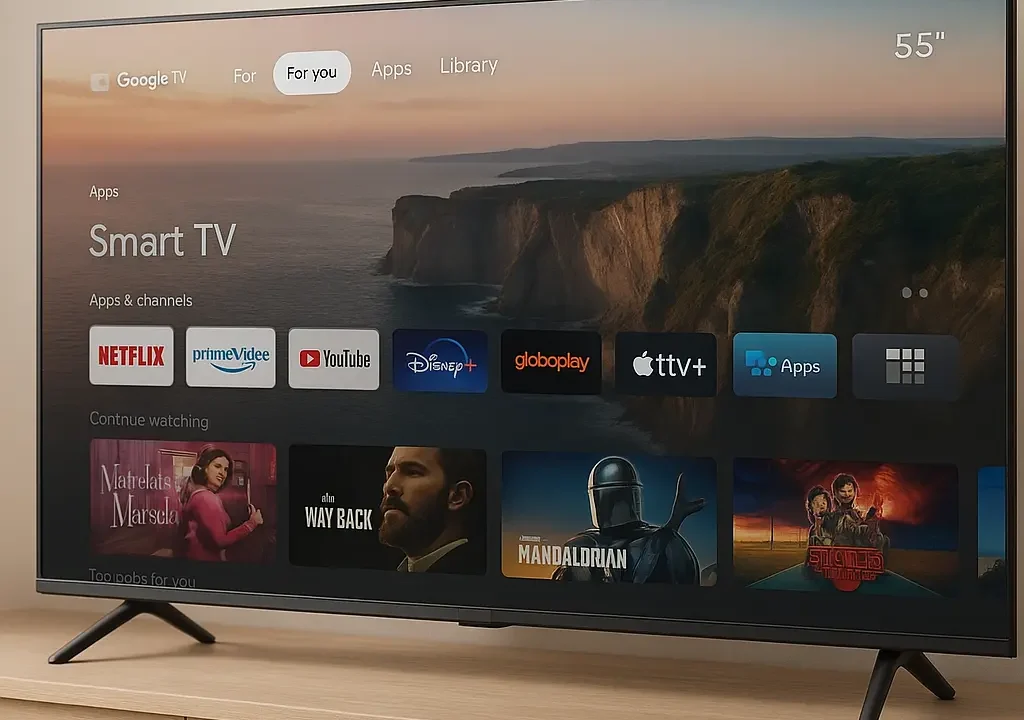 Melhores 5 tv 55 polegadas smart philco