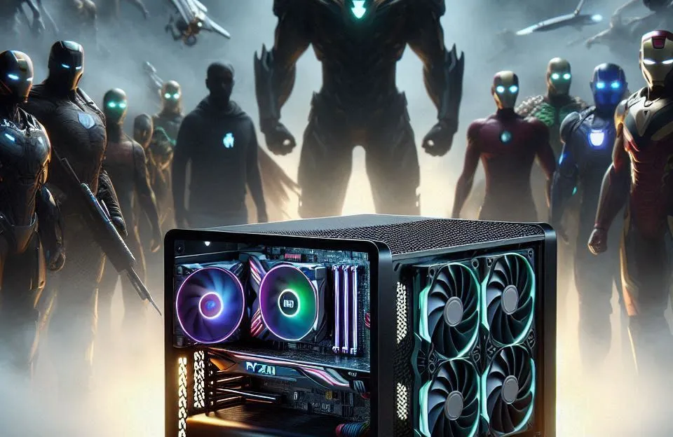 Monte seu PC: Ryzen 7 5700X, RTX 4060, 16GB, 480GB SSD