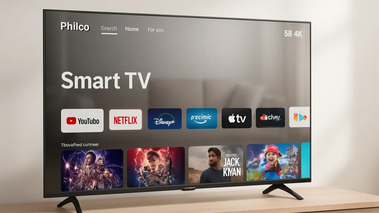 Top 5 tv 58 philco smart 4k