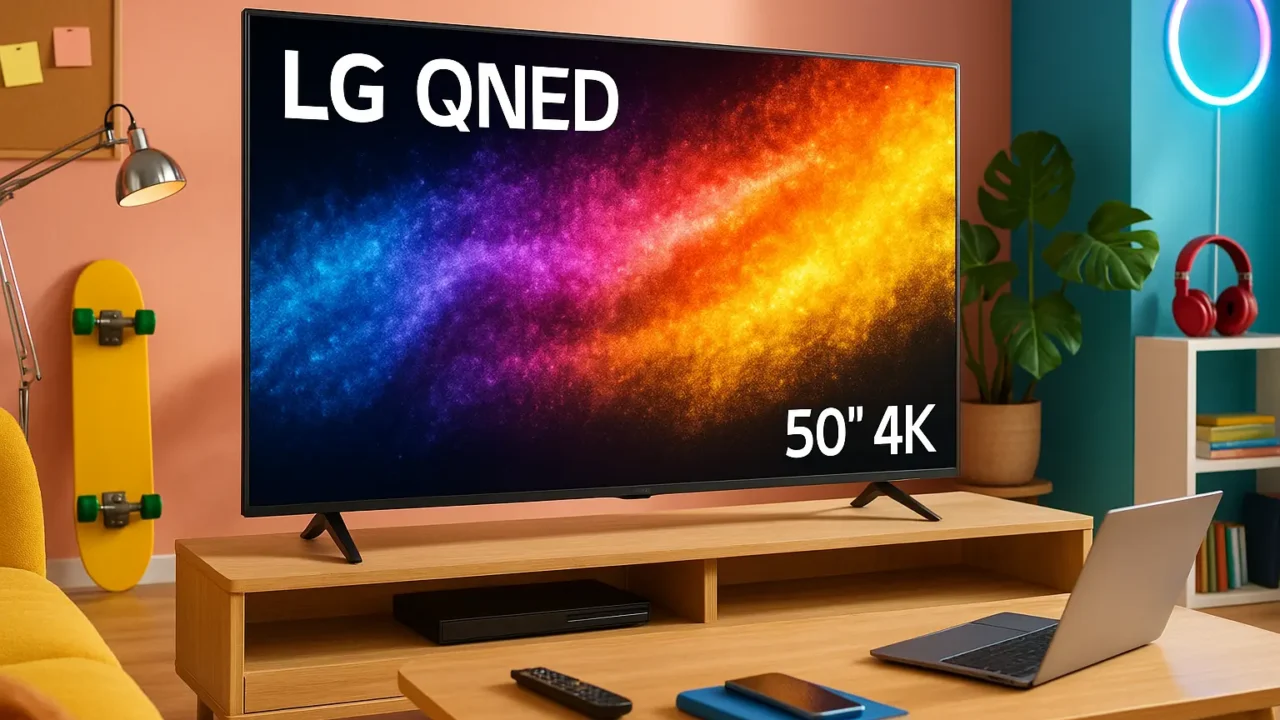 Cinco Melhores Modelos de smart TV LG QNED 50” 4k