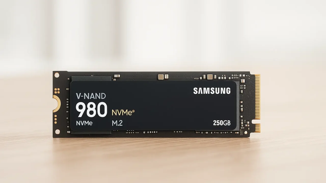 Principais 5 memória Samsung SSD nvme 980 m.2 v-nand – 250gb