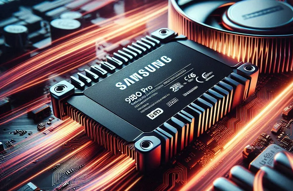 Samsung SSD 980 PRO 2TB com Dissipador – Alta Velocidade