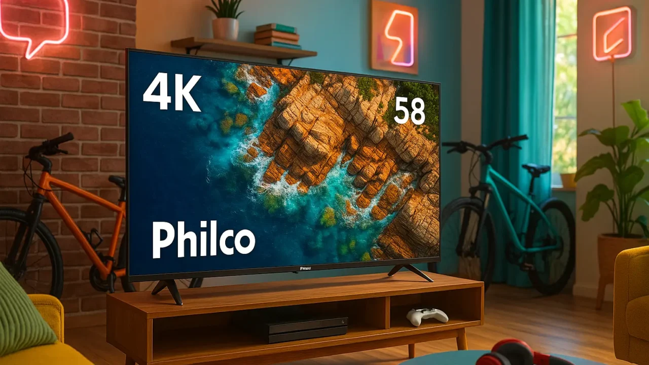 Top Cinco tv philco 4k 58 polegadas