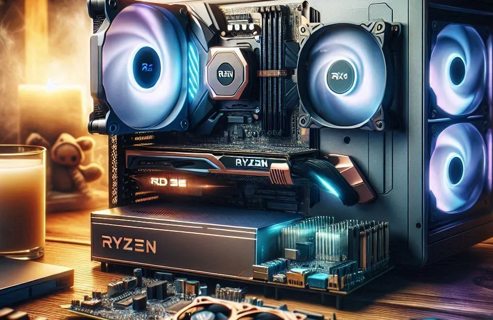 Monte seu PC: Ryzen 5 5500, RX 5600, 16GB, 480GB SSD