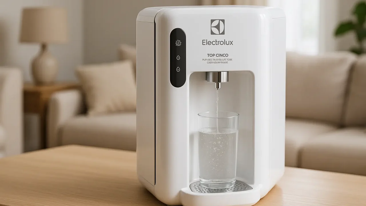 Top Cinco purificador de água com compressor electrolux