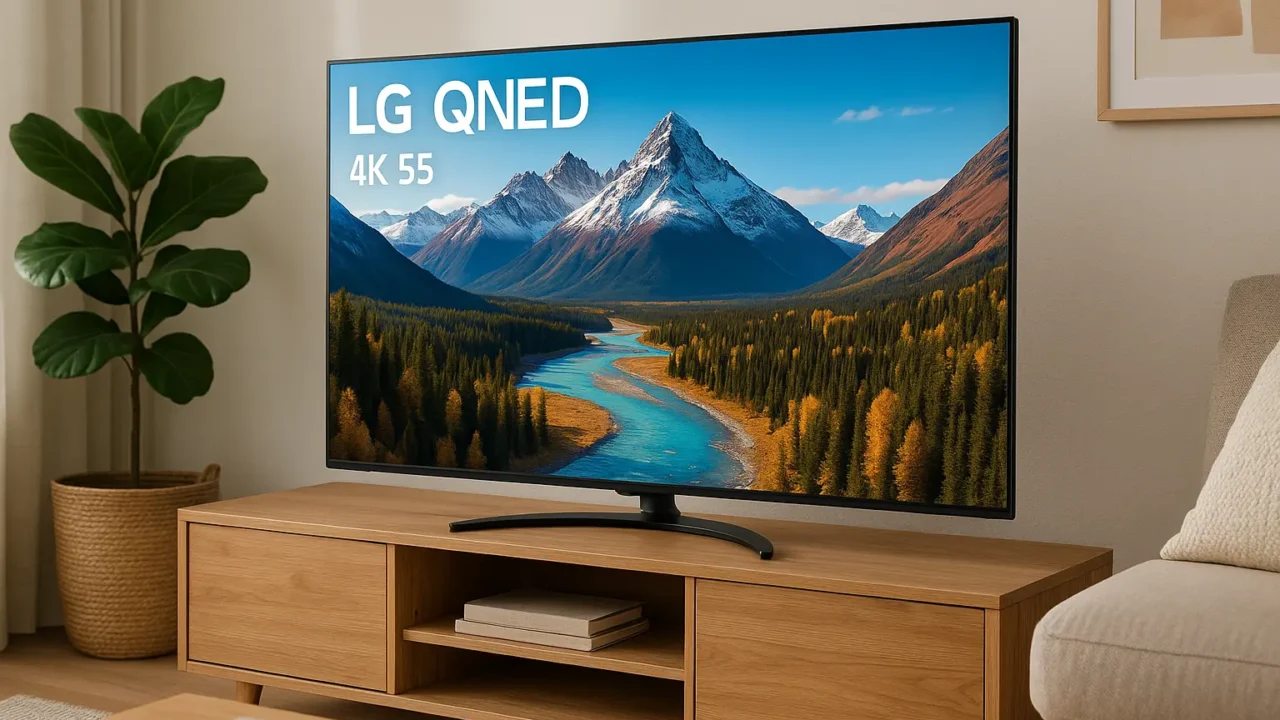 Cinco Principais Modelos de smart TV 4k 55 LG QNED 55QNED80t