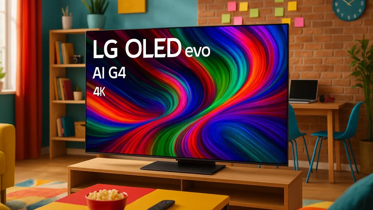 Cinco Principais Modelos de Smart TV LG OLED EVO AI G4 4K 55