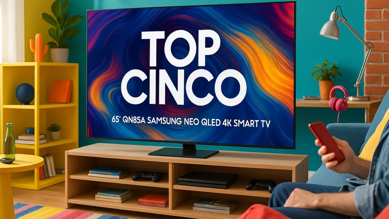 Top Cinco 65 qn85a Samsung NEO QLED 4k smart TV