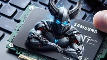 Memória Samsung SSD 4TB T7 Titan Shield: Alta Performance