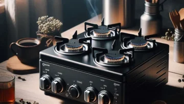 Fogão Brastemp 4 Bocas Preto BFO4VAE Bivolt