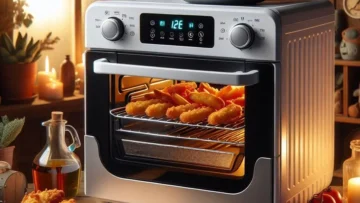 Forno e Fritadeira Sem Óleo Oster 42L French Door 2 em 1