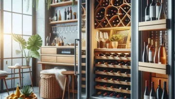 Adega Climatizada 24 Garrafas Eos Premium com Porta de Vidro