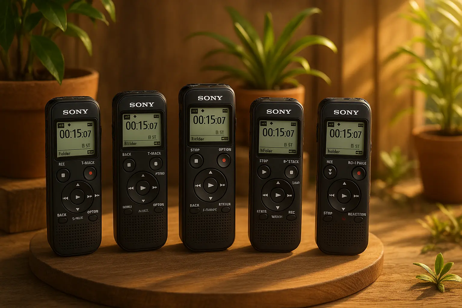 Cinco Principais Modelos de gravador de voz Sony icd px470