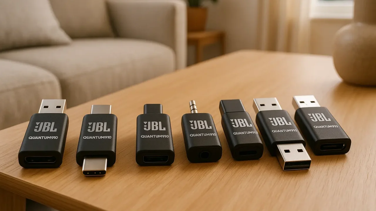 Cinco Principais Modelos de JBL dongle for quantum 910