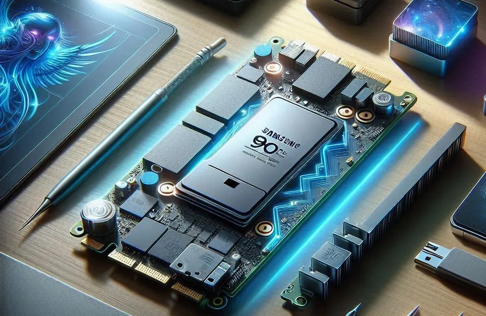 SSD Samsung 990 PRO 2TB NVMe M.2 2280 com alta velocidade