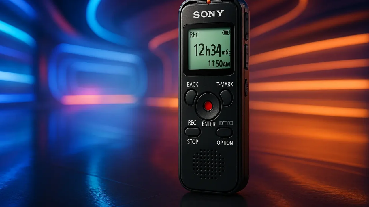 As 5 Melhores Opções de mini gravador de voz Sony