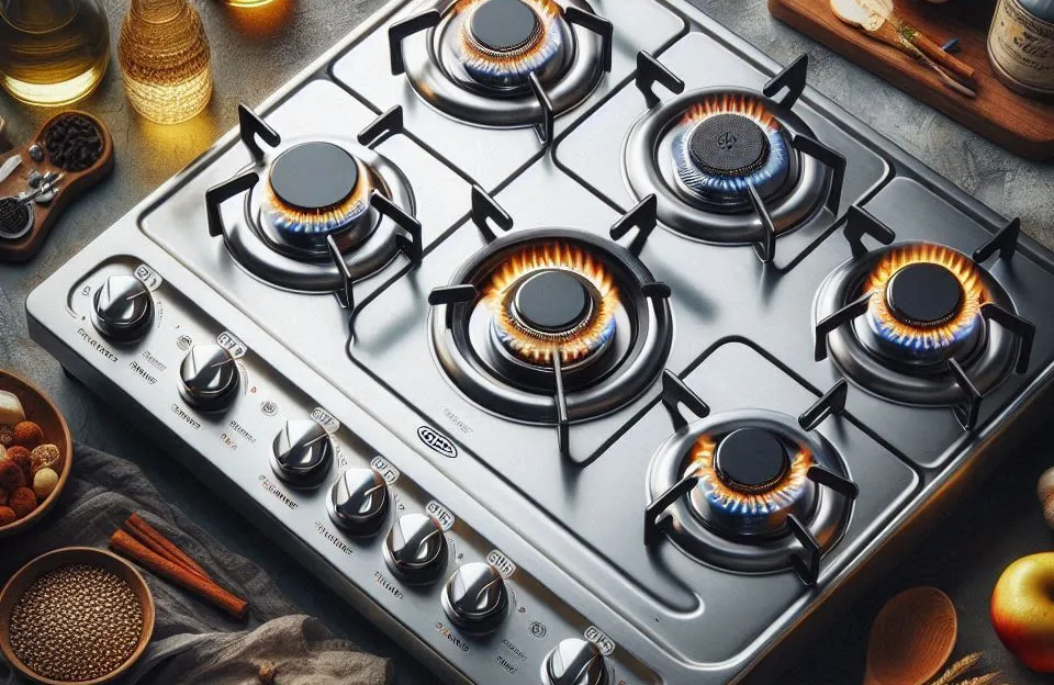 Suggar Fogão Select Inox 5 Bocas com Tripla Chama