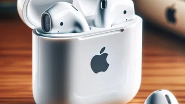 Apple AirPods (3ª geração) com estojo de recarga Lightning