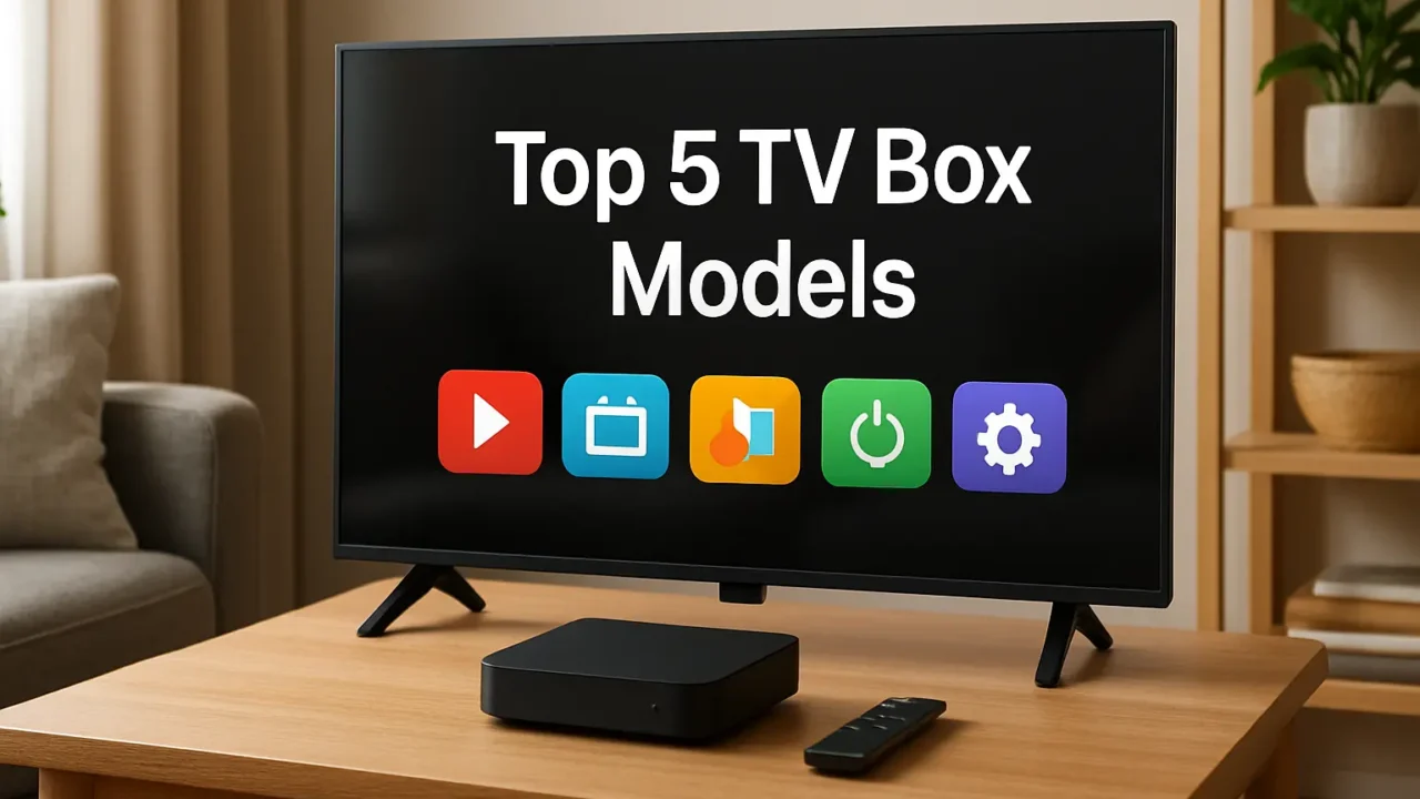 Os 5 Principais Modelos de box TV